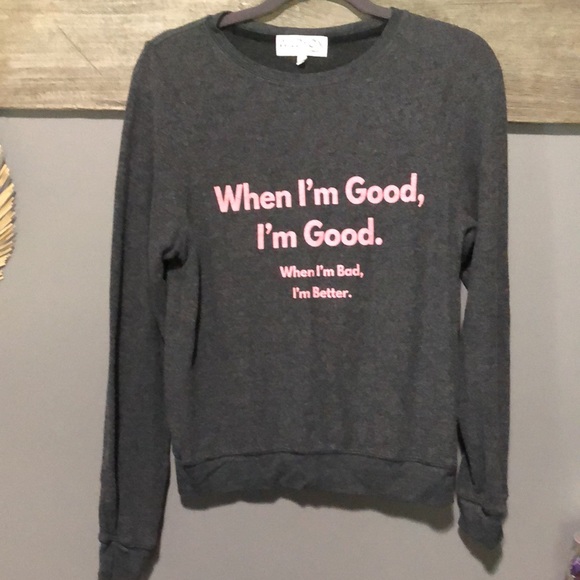 WILDFOX XS When I’m good, I’m good. When I’m bad I’m better - Picture 1 of 7